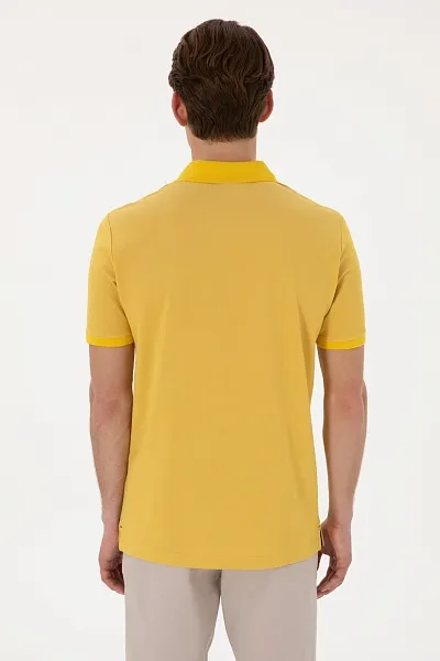 Футболка-поло из хлопка - G081SZ0110DOLFIY025 Футболка муж. (VR094, XS)