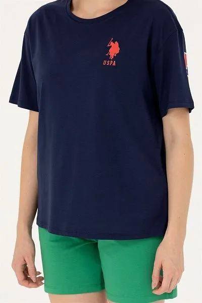 Футболка из хлопка с логотипом - G082SZ0110DUSPA-IY23 Футболка жен. (VR033, XS)