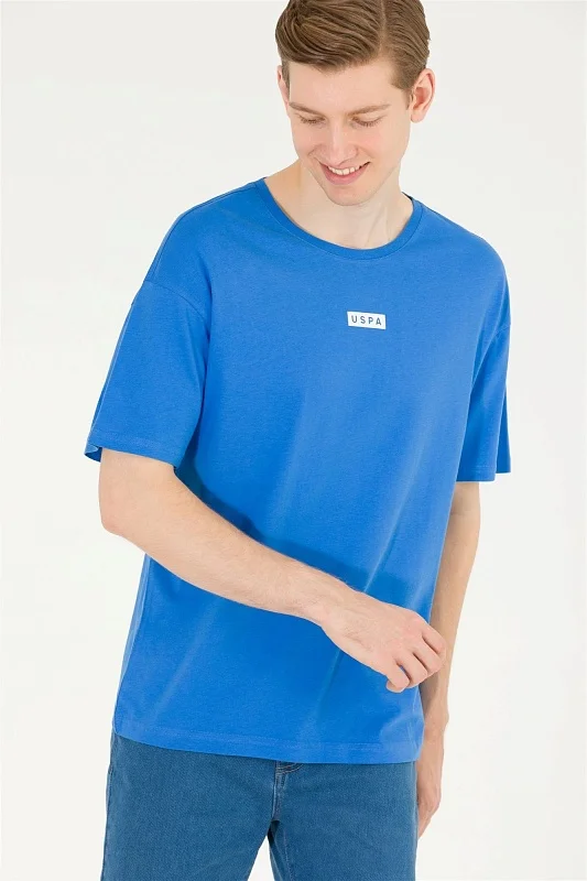 Футболка из хлопка с надписью - G081SZ0110KAMEDA Футболка муж. (VR045, S)