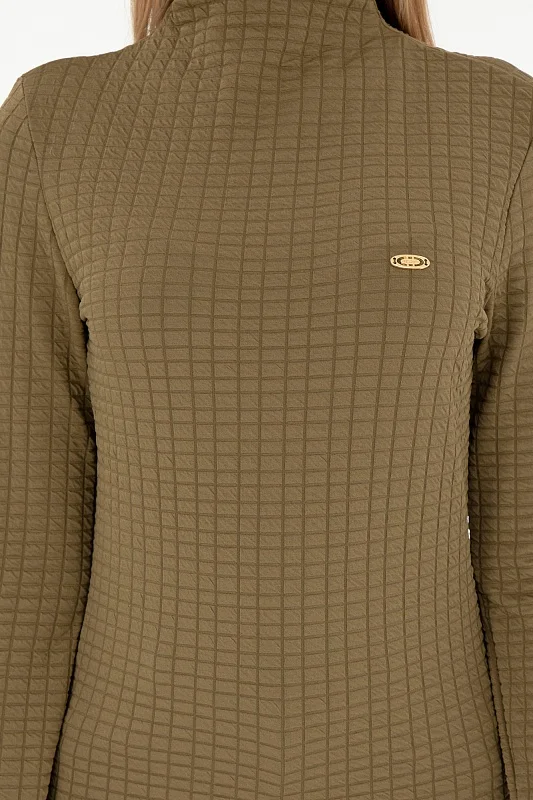 Водолазка с воротником-стойка - G082SZ0820RETUL Толстовка жен. (VR027, M)