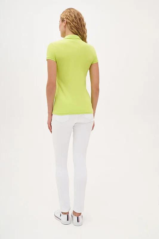 Футболка-поло из хлопка - G082SZ0110TP0122-CLR Футболка жен. (VR087, XS)