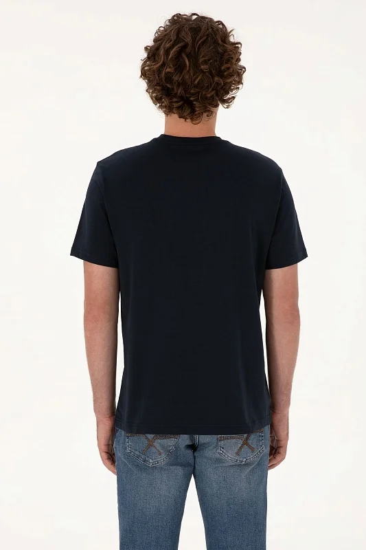 Футболка из хлопка с логотипом - G081SZ0110TS03SK025 Футболка муж. (VR100, 2XL)