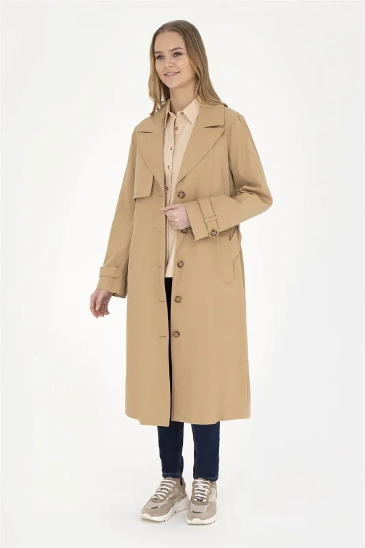 Тренч классический с поясом - G082SZ0KS0NICI Куртка жен. (VR233, 36)