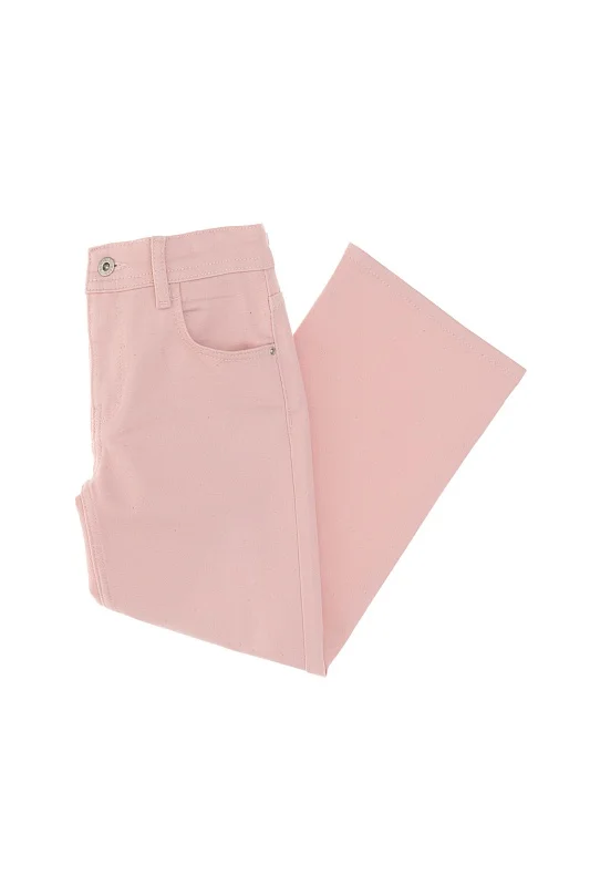 Джинсы прямые для девочек - G084SZ0800LOTUS_P_PEMBE Джинсы жен. детс. (VR078, 4_5)