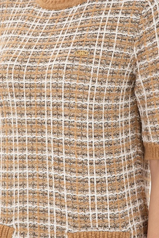 Платье мини твидовое - G082SZ0TE0HAZIL Платье жен. (VR015, XS)