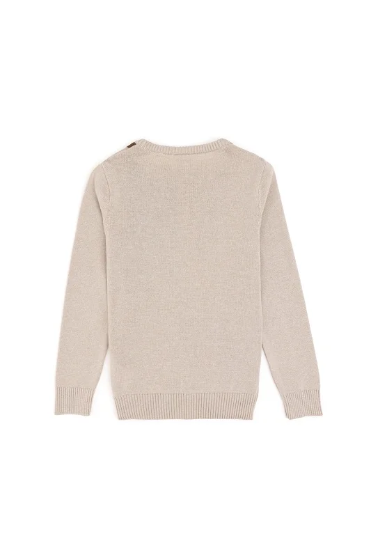 Джемпер трикотажный с узором для мальчиков - G083SZ0TK0EDANKIDS Кофта муж. детс. (VR049, 3_4)