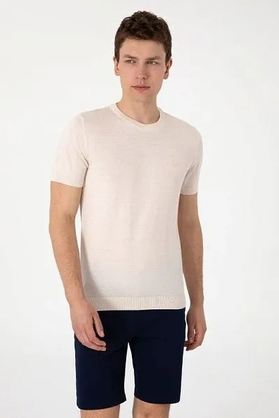 Футболка из смесовой вискозы с логотипом - G081SZ0TK0FORLA_IY25 Кофта муж. (VR071, 3XL)