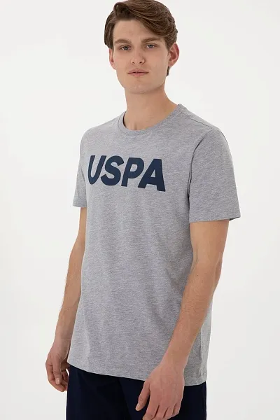 Футболка из хлопка с надписью - G081SZ0110GEARTIY025 Футболка муж. (VR086, XL)