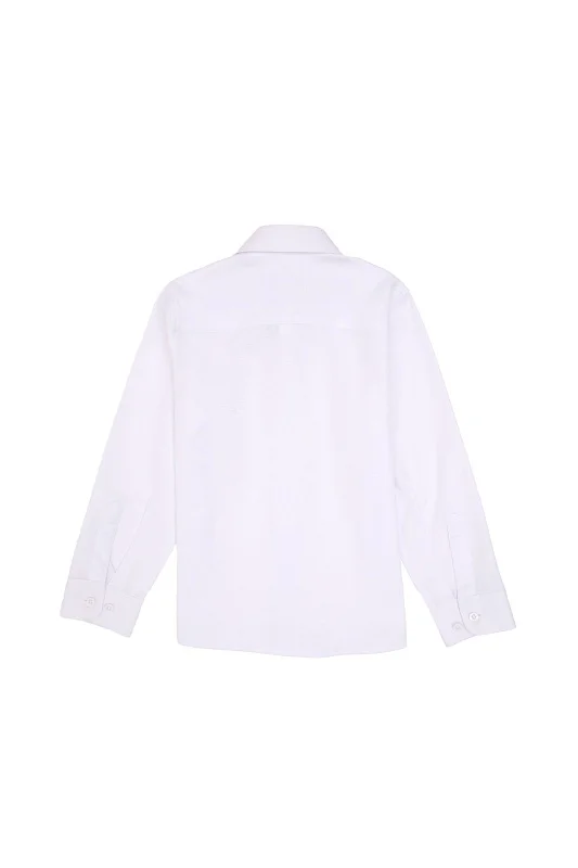 Рубашкаиз смесового хлопка для мальчиков - G083SZ0040E_METOKIDS25K Сорочка муж. детс. (VR013, 3_4)