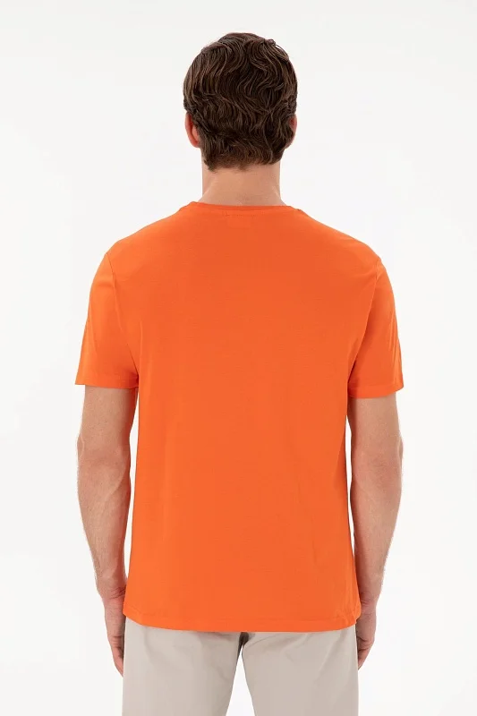 Футболка из хлопка с надписью - G081SZ0110GEARTIY025 Футболка муж. (VR039, M)