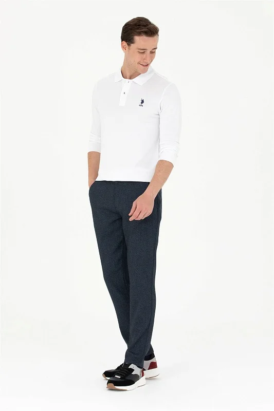 Поло с длинным рукавом из хлопка - G081SZ0820TP03SK023 Толстовка муж. (VR013, 3XL)