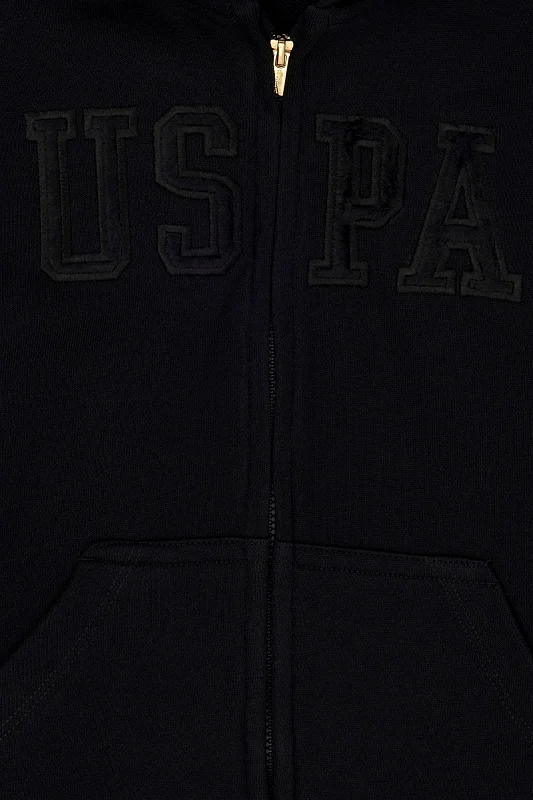 Толстовка из хлопка с нашивкой для девочек - G084SZ0820RW01-SK023 Толстовка жен. детс. (VR046, 6_7)