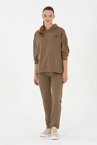 Спортивные брюки прямые - G082GL0OP0RC_GREENAT Брюки спорт. жен. (VR027, 2XS)