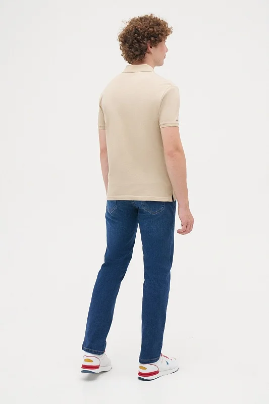 Футболка-поло из хлопка - G081SZ0110TP10IY024 Футболка муж. (VR183, XS)