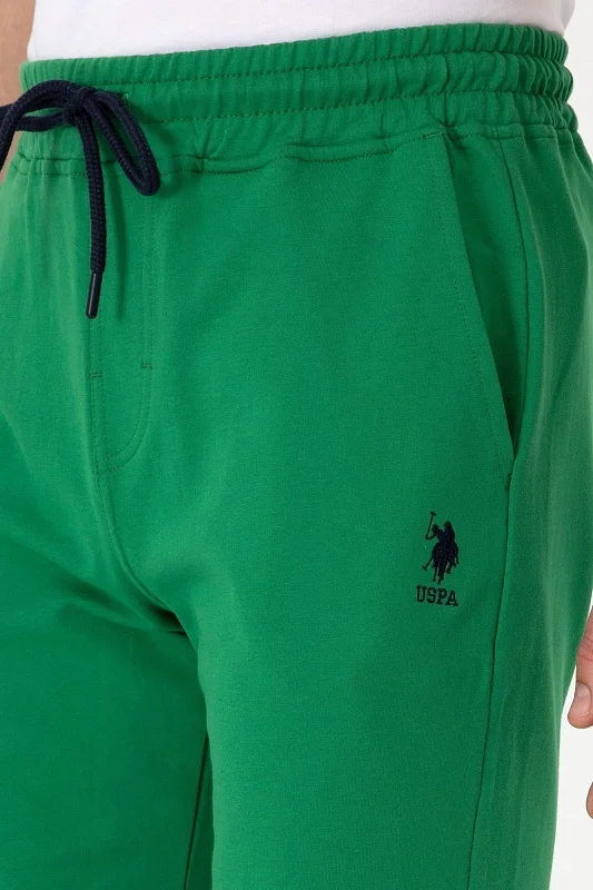 Шорты спортивные из хлопка с вышитым логотипом - G081SZ0OS0PARMEIY025 Брюки спорт. муж. (VR054, L)