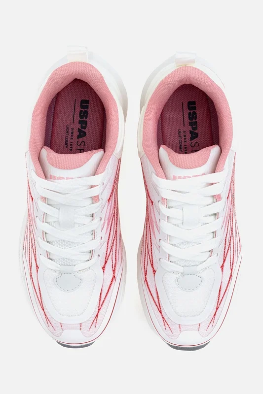 Кроссовки текстильные с узором - S082SZ0330S_Y25MILASE_SNKR Обувь жен. (VR041, 36)