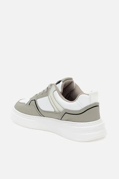 Кеды из экокожи комбинированные - S081SZ0330E_Y25LAGGEN_SNKR Обувь муж. (VR024, 40)