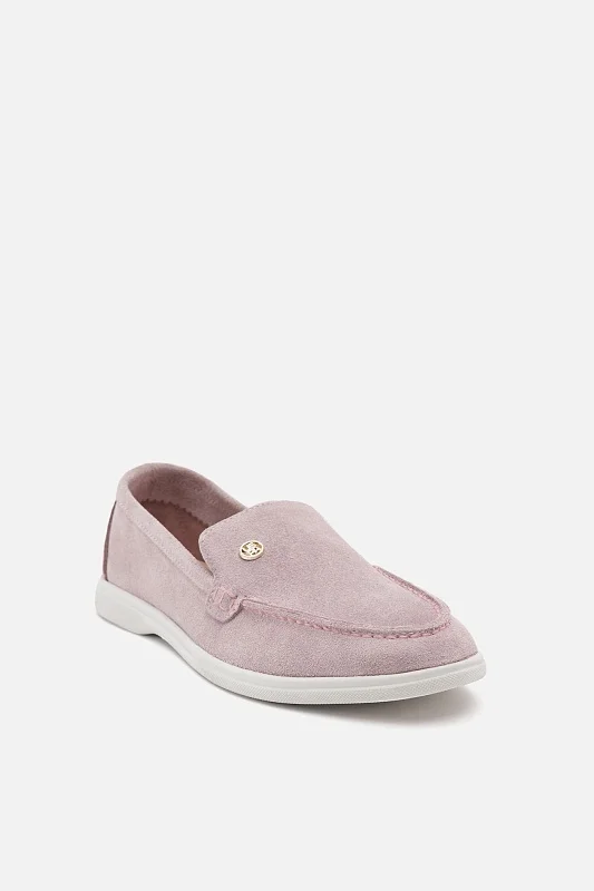 Лоферы замшевые - S082SZ0330Y24LUSATE Обувь жен. (VR042, 37)