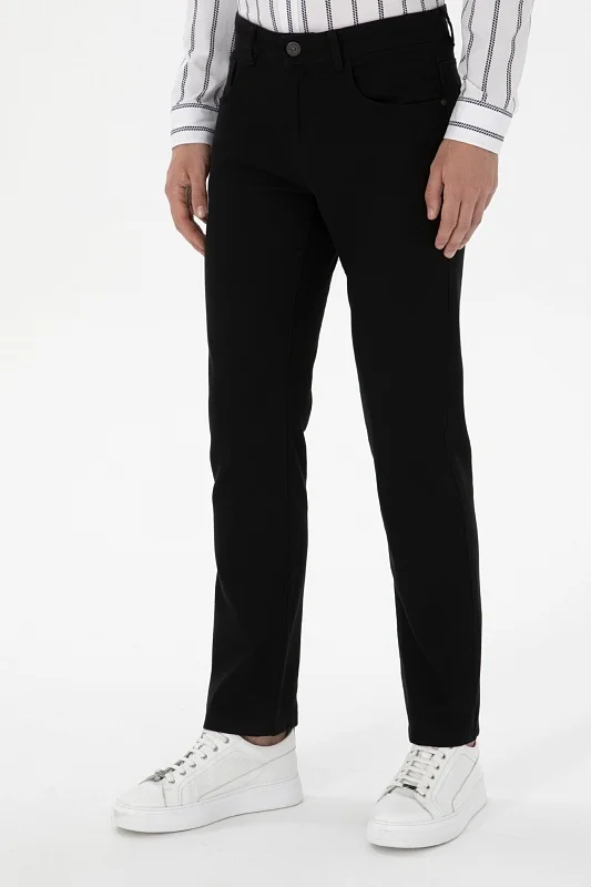 Брюки текстурированные прямые - G081SZ0780MICALEX25K_REG Брюки муж. (VR046, 38, 33)