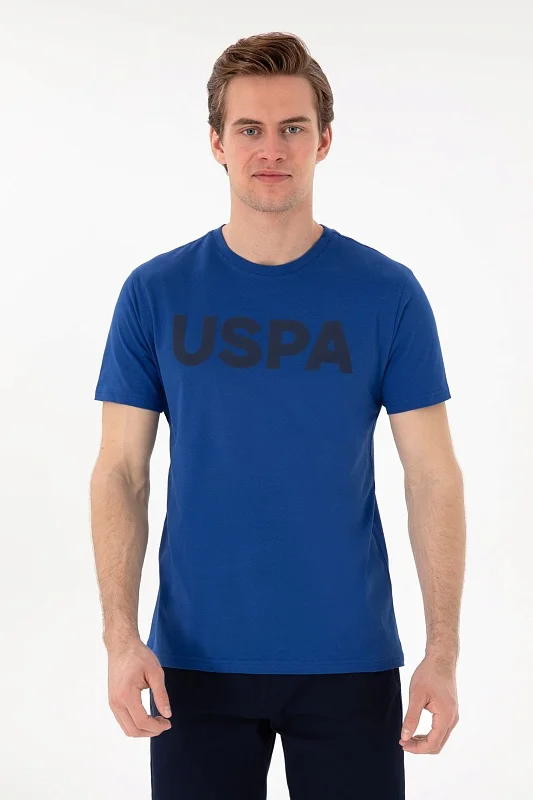 Футболка из хлопка с надписью - G081SZ0110GEARTIY025 Футболка муж. (VR045, XL)