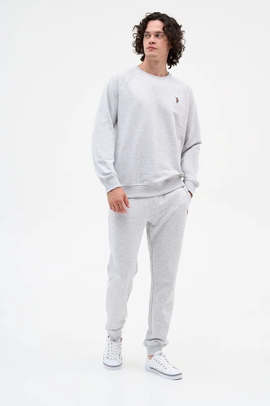Свитшот однотонный - G081SZ0820GRARDOIY023-R Толстовка муж. (VR001, M)