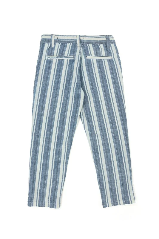 Брюки в полоску для мальчиков - G083SZ0800TOLSKIDS_C Джинсы муж. детс. (DN0022, 8_9)