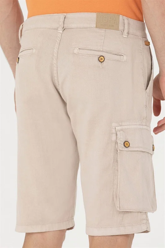 Шорты карго из хлопка прямые - G081SZ0310ASKAR Бермуды муж. (VR049, 28)