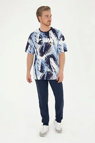Футболка из хлопка с надписью - G081SZ0110DAGAS Футболка муж. (VR013, XS)