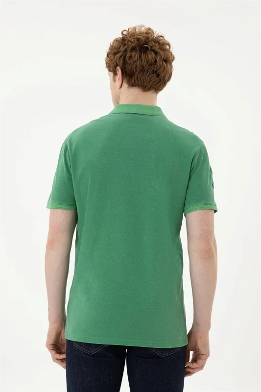 Футболка-поло из хлопка - G081SZ0110TJ01IY023 Футболка муж. (VR054, XS)