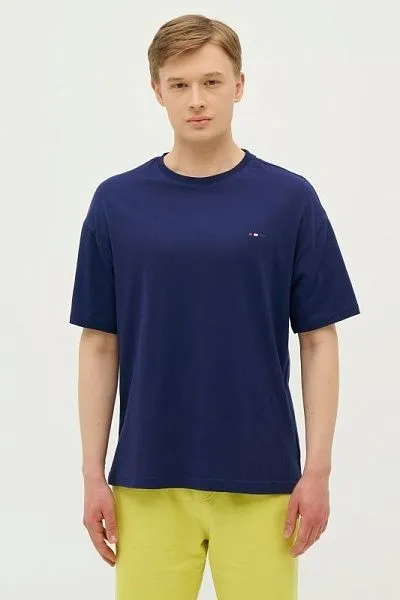 Футболка из хлопка с логотипом - G081SZ0110GESDA-R Футболка муж. (VR033, S)