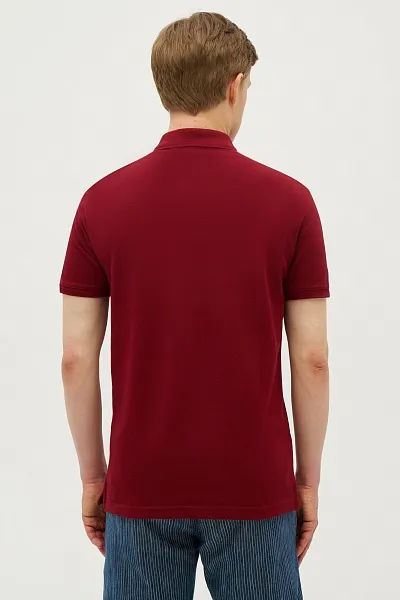 Футболка-поло из хлопка - G081SZ0110TP04SK023-R Футболка муж. (VR014, S)