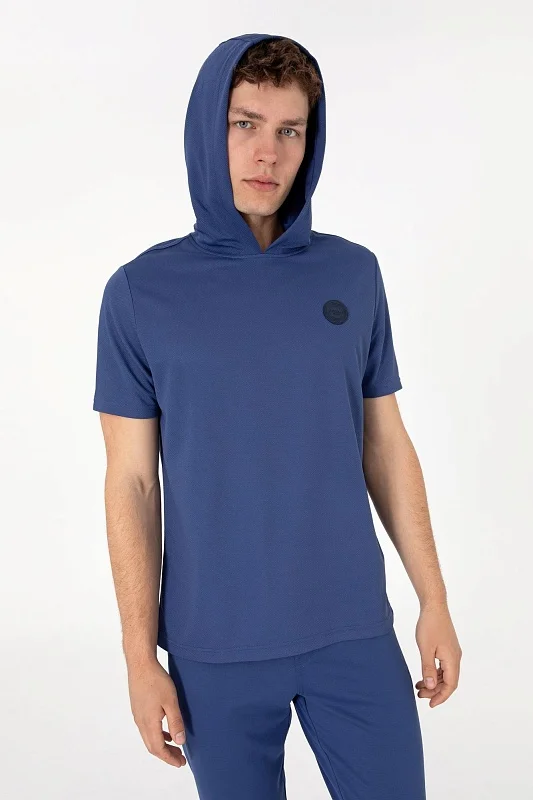 Футболка с капюшоном - G081SZ0110S_LECA Футболка муж. (VR059, XL)