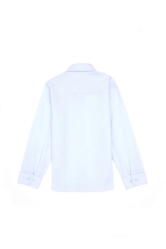 Рубашка хлопковая для мальчиков - G083SZ0040E_METOKIDS25K Сорочка муж. детс. (VR003, 3_4)