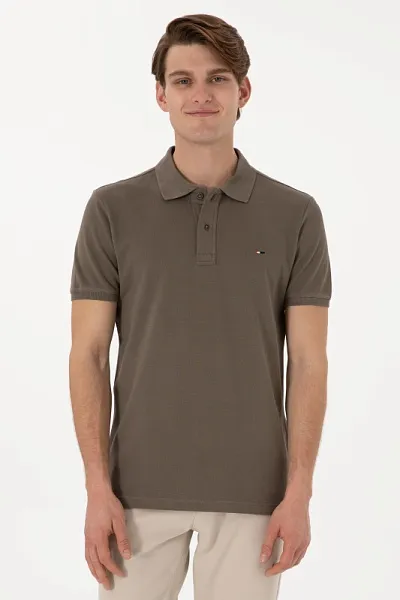 Футболка-поло из хлопка - G081SZ0110SEBAHIY025 Футболка муж. (VR052, XS)