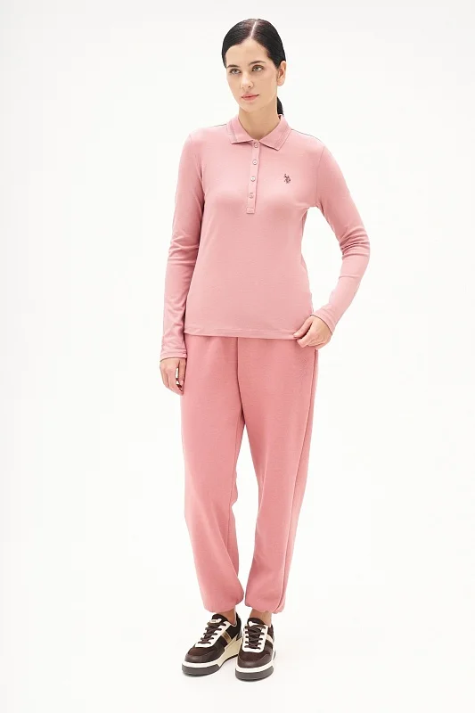 Поло с длинным рукавом из хлопка - G082SZ0820ART_TPG_SK025 Толстовка жен. (VR221, XS)