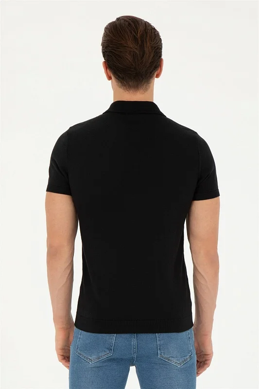 Футболка-поло трикотажная - G081SZ0TK0RAHAL-IY24 Кофта муж. (VR046, XS)