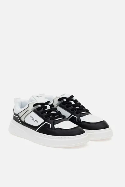 Кеды из экокожи комбинированные - S081SZ0330E_Y25LAGGEN_SNKR Обувь муж. (VR046, 45)