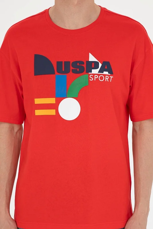 Футболка из хлопка с надписью - G081SZ0110CUBA Футболка муж. (VR030, XL)