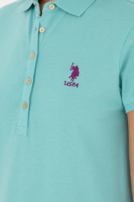 Платье-поло из хлопка свободное - G082GL0750GURLIN24 Платье жен. (VR090, L)