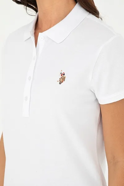 Футболка-поло из хлопка - G082SZ0110TP0124-CLR Футболка жен. (VR013, L)