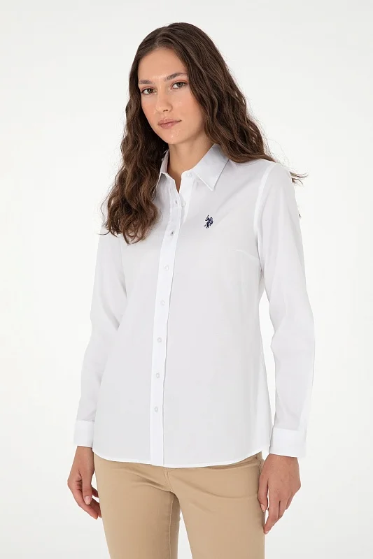 Рубашка классическая приталенная - G082SZ0040CRISTA024K Сорочка жен. (VR013, 36)