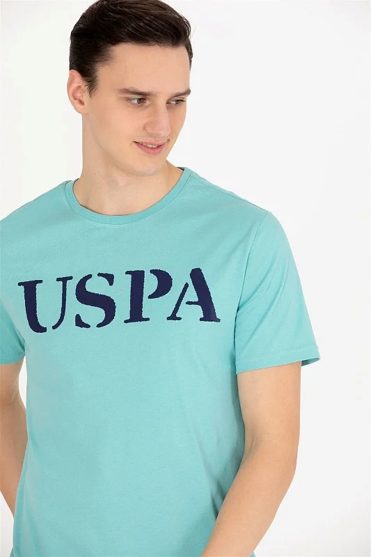 Футболка из хлопка с надписью - G081SZ0110GEARTIY023 Футболка муж. (VR090, XS)