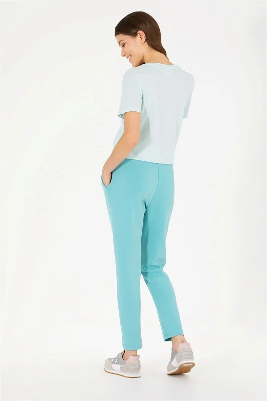 Спортивные брюки зауженные - G082SZ0OP0DANZE-IY23 Брюки спорт. жен. (VR090, XS)