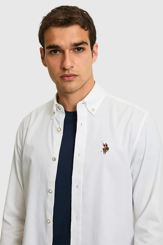 Рубашка из хлопка - G081SZ0040CEDCOLORREG026Y Сорочка муж. (VR013, S)
