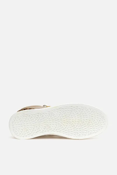 Кеды кожаные комбинированные с пайетками - S082SZ0330Y23HOMOR Обувь жен. (VR096, 40)