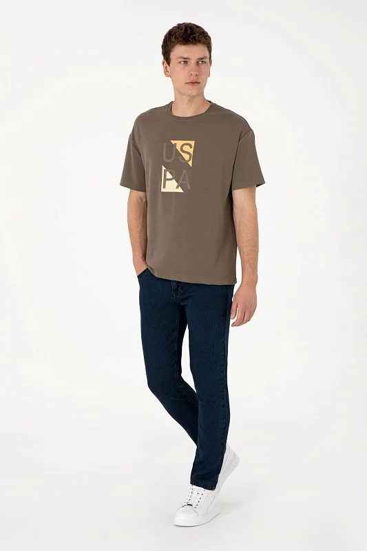Футболка из хлопка с принтом - G081SZ0110GALIA Футболка муж. (VR052, XL)