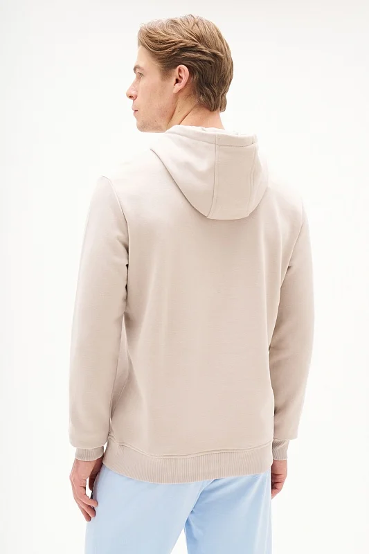 Худи с однотонным логотипом - G081SZ0820ART_OUTGUYSK25 Толстовка муж. (VR049, XS)