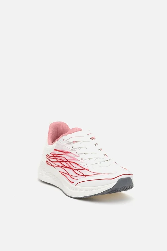 Кроссовки текстильные с узором - S082SZ0330S_Y25MILASE_SNKR Обувь жен. (VR041, 36)