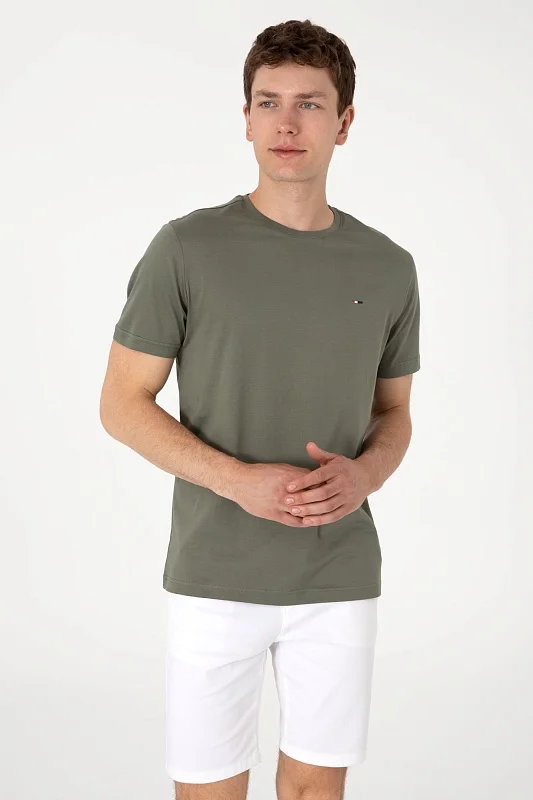 Футболка из хлопка с логотипом - G081SZ0110TS03IY025 Футболка муж. (VR111, L)