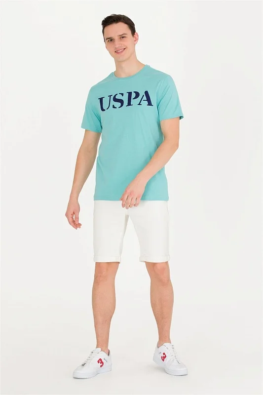 Футболка из хлопка с надписью - G081SZ0110GEARTIY023 Футболка муж. (VR090, XS)